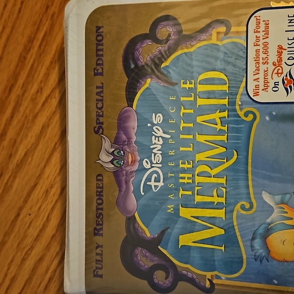 Disney Masterpiece Collection VHS Sealed  Special Edition The Little Mermaid - Picture 2 of 9